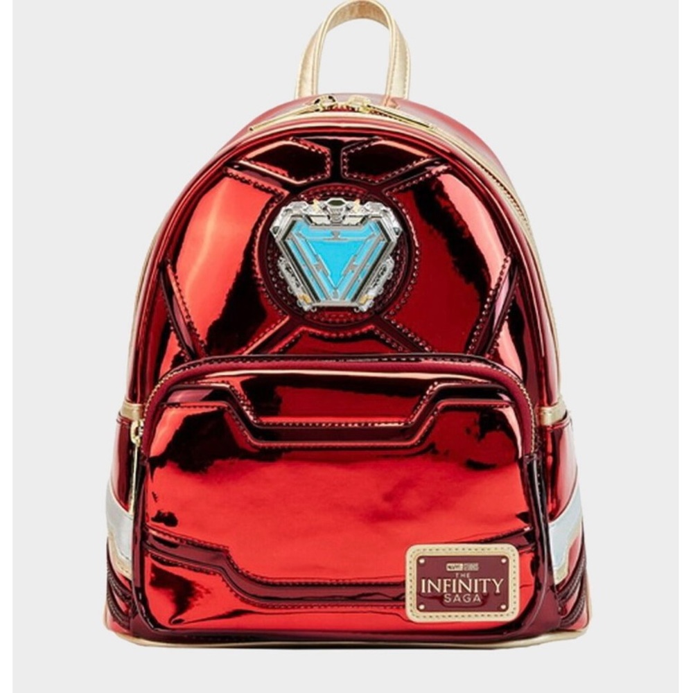 Loungefly x Ironman Marvel 15th Anniversary Hot Topic Cosplay Mini Backpack